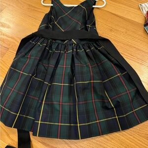 Polo size 4T holiday plaid dress